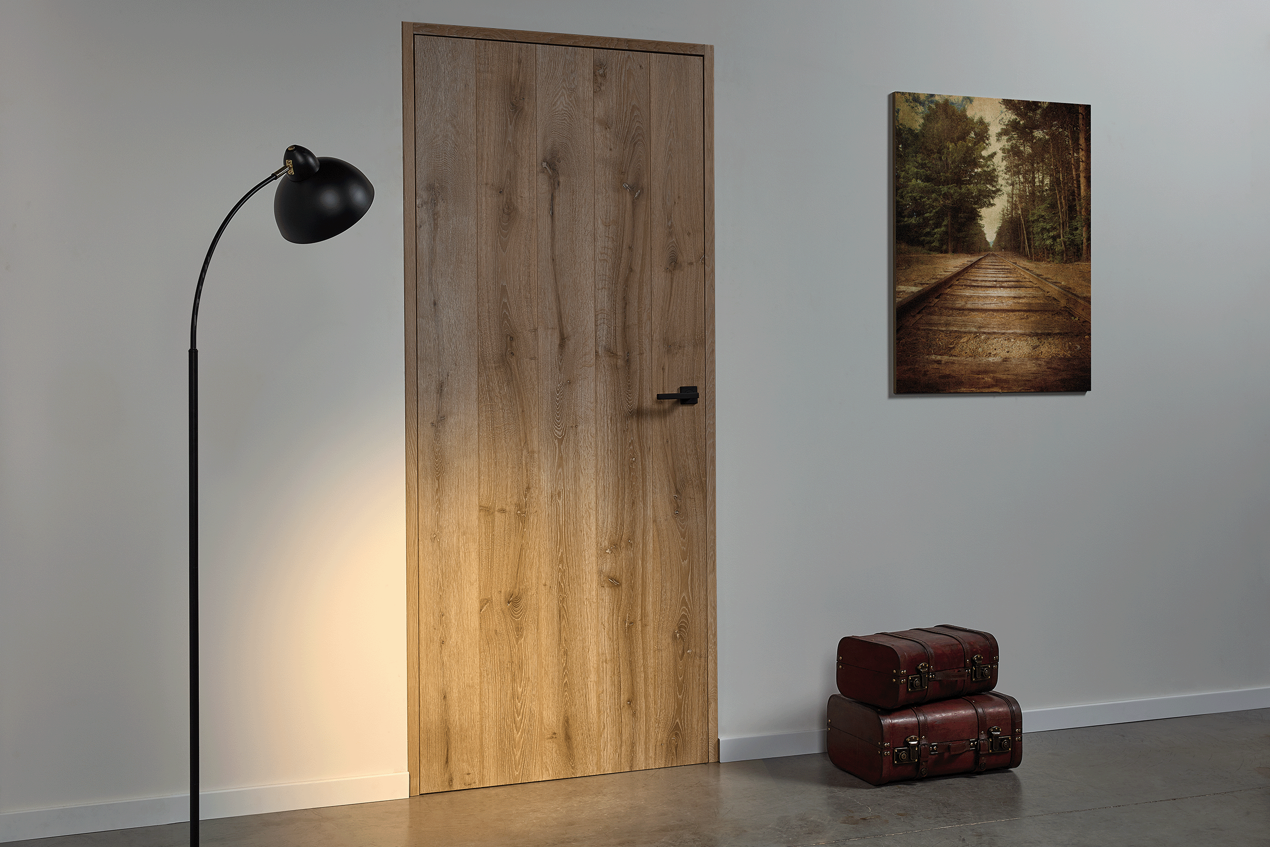 sfeerfoto eicq parketdeur eikenhouten binendeur